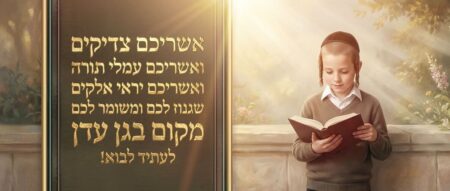 אשריכם צדיקים