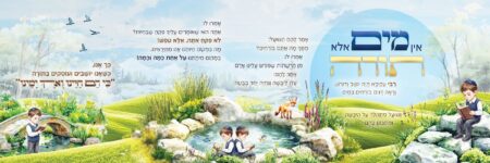 אין מים אלא תורה