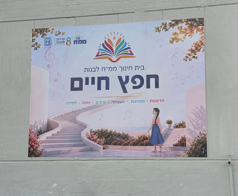 קיר כניסה ברוכים הבאים